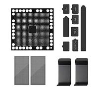 Graootoly Dust Proof Mesh Filter Jack Stopper Kit Cover for Game Console Plastic Accessories Plugs Pack Protector