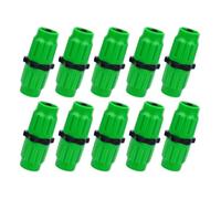 Graootoly Expandable Garden Hose Repair Kit 10PC Dual-Channel Hose Female Male Connectors Pockets Hose for 3/4In 5/8In Garden Hose