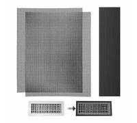 Graootoly Floor Register Vent Cover DIY Floor Register Vent Cover 400X300mm Floor Register Trap AC Screen Mesh
