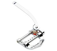Graootoly Guitar Vibrato Tailpiece Tremolo Flat Top Body Tremolo Unit Vibrato Bridge for Tele, SG, LP, ETC Electric Guitars(Silver)