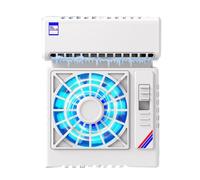 Graootoly Mobile Phone Cooling Fan Semiconductor PUBG Game Cooler Radiator Air Conditioner Heat Sink for IOS Android Cooling Fan Durable Easy Install Easy to Use