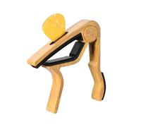 Graootoly Ukulele Capo Guitar Capo Adjustment Clip Musical Instrument Accessories Excellent Metal Picks Holder