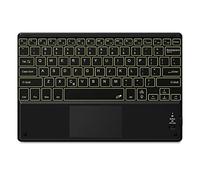 Graootoly Ultra-Thin Backlight Keyboard with Touchpad, Backlit Wireless for Android//IOS