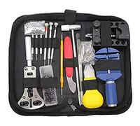 Graootoly Watch Repair Kit (147 Pcs) Watch Repair Kit Strap Remover Bottom Opener Repair Watch Fixing and Adjusting Tools