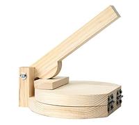 Graootoly Wood Tortilla Press Dumpling Skin Maker Presser Chapati Roti Corn Maker Pressing Kitchen Gadget Accessories