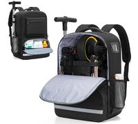 GRAOSO Travel Bag Compatible with Doona Liki Trike S3 & S5, Folding Toddler Tricycle Storage Backpack, Stroller Gate Check Bag with Inner Buckle Fix Strap, 3 Carrying Ways for Airplane, Black