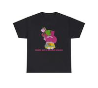 Grape Ape & Beegly Beagly Heavy Cotton Tee, Cartoon, Saturday Morning Cartoons Black XXL