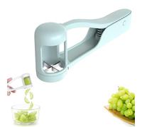 Grape Cutter for Kids & Toddlers, Safe Fruit Slicer for Quartering Grapes, Tomatoes, Cherries - Baby Led Weaning Essential Kitchen Gadget, Easy to Clean and Portable
