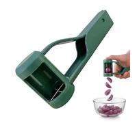 Grape Cutter, Grape Cutter, Tomato Cutter, Fruit Cutter for Toddlers, Baby, Grape Cutter, Kitchen Gadget for Vegetables, for Grapes, Tomatoes, Quarter Cutter (Green)