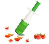 Grape Cutter Tomato Cutter Fruit Vegetable Slicer Tomato Slice for Kids Auxiliary Safe Creative Simple and Portable Kitchen Fruit Cut Tool for Salad Strawberry Cherry