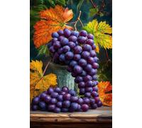 Grape Fruit 520 Piece Jigsaw Puzzles for Adults, Challenging and Brainteasing, Difficult Puzzles, Puzzle 520 Pieces