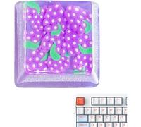 (Grape) Keyboard Keycaps Set,Cute Keycaps | Candy Fruit Keycaps Decorative Computer Accessories For Mechanical Keyboard Backlit Keycaps Replacement