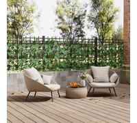 Grape Leaf Artificial Hedge Panel