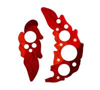 Grape Leaf Shape Guitar Sound Hole Covers Decal Sticker Guitar Pickguards Self Adhesive Acoustics Guitar Scratch Plate