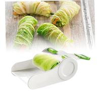 Grape Leaves Roller DIY ABS Sushi Roll Maker Manual Spring Roll Maker for Beginners Kids Stuffed Cabbage Egg Kitchen Gadgets, Decoración de jardín