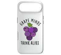 Grape Minds Think Alike Funny Fruit Pun Case for iPhone Air