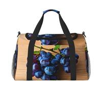 Grape Pattern Print Travel Hand Travel Bag Weekender Overnight Carry On Tote Foldable Crossbody Bag