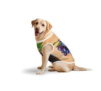 Grape Patternprint Large Pets Vest Party Travel Breathable Summer Lightweight Soft Cozy Sleeveless