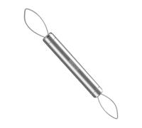 Grape Peeler, Fruit Skin Remover, Double Ended Deseeding Tool, Compact Prep Gadget, Cocktail Salad Helper Can Use It Long Time Not Easy to Break 18.5x2cm, for Travel