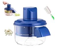 Grape Peeling Machine, Automatic Small Fruit Tomato Peeler Tool, Rechargeable Home Kitchen Aid Peeler, Max Capacity 300g, Rechargeable, Garlic Peeling Machine, for Grapes, Cherry, Tomatoes