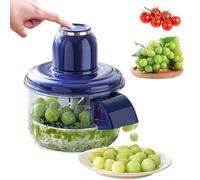 Grape Peeling Machine, Multifunctional Electric Peeler, Automatic Garlic Peeler Recahrgeable & Fast Peeling for Grapes Tomatoes Garlic Tomato for Kitchen Restaurant