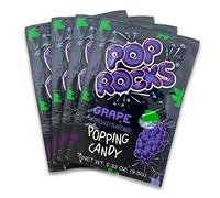 Grape POP ROCKS® Candy | Includes 4 Individual Packs of Grape Flavored Mini Rock Popping Candies