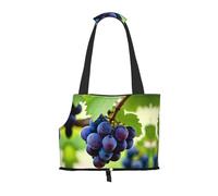 Grape print Puppy Carrier Pets Dogs Dog Walking Bags Carrier Bags for small Dogs and Cat and Rabbit