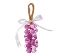 Grape Soap, Cleansing Hangable for Gentle Skin Care, Scented Wash Decor with Natural Soap for Body, Hand, Foot, Laundry, Women, Men, Bathroom Indoor Outdoor 3.15x2.76x5.91inch