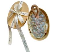 Grape Soap Exquisite Vivid Soap on a Rope Fragrant Home Decor for Hand Washing, Air Freshening, or Decoration, Blue