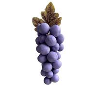 Grape Soap for Face Washing, grape soap On A Rope, Handmade Grapes-Shaped Soaps, Natural Cold Process Artisan Soaps for Body Shower,Purple (Mixed color)