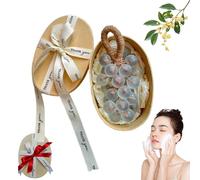 Grape Soap,Grape Soap On A Rope,Crystal GrapeSoap,Handmade CrystalGrape Soaps,For Washing Hands And Bath,Gift For Men And Women (1, blue)