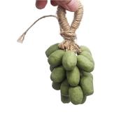 Grape Soap Grape Soap on a Rope, Handmade Bunch Shaped Bar, Green Cold Process Artisan Soaps, Natural Manual Grape-shaped Soaps for Washing Hands and Fresh Air (20, Green)