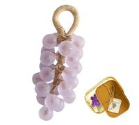 Grape Soap, Grape Soap On A Rope, Hang Decorations Soaps (A* Light Purple)