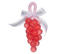 Grape Soap,Handmade Crystal Grape Soaps,Grapes Soap On A Rope,Realistic Grapes Shape Decorative Soaps Bars for Washing Hands and Bath,Exquisite Home Decor and Gifts Choice for Mother's Day