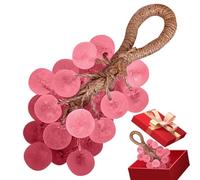 Grape Soap - Handmade Crystal Soap Shampoo, Simulated Grape Bunch Bar, Aromatic Skin Care, Solid Shampoo Function, Use for Body Hand Hair Wash Spot Cleansing Travel Friendly, Beauty Care, 25 Pieces