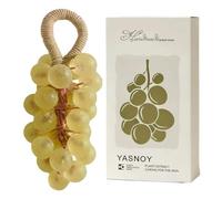 Grape Soap,Handmade Grape Soap on a Rope,Crystal G-rape Gentle Cleansing S-oap,Decorative S-oaps & Fres For Washing Aromatic