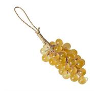 Grape Soap, Handmade Grape Soap on a Rope,Handmade Crystal Grapes Soaps,Lasting Fragrance,Decorative and Aromatic Soaps for Washing Bath Fresh Air, Lasting Fragrance Christmas Hang Decor