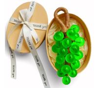 Grape Soap, Handmade Grapes Cluster Shaped Soap, 25 Pieces, Handcrafted Cold Process Bath, for Hand Washing, Air Freshening, or Decoration (Green)