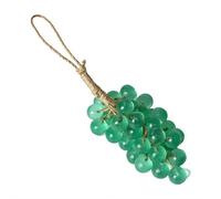 Grape Soap On A Rope, 2025 Handmade Grape Cluster Soap for Hand Face,Natural Cold Process Artisan Soaps, Lasting Fragrance Christmas Birthday Gift for Men and Women To Hang Decor (green)