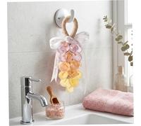 Grape Soap on a Rope - 25-Piece Diamond Cut Decorative Soap for Hand Washing, Shower & Home Decor (Purple, Orange, Yellow), Grape on a Rope
