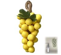 Grape Soap on a Rope, Advanced Handmade Soap, Decorative Bars, Face & Body Bath, Exquisite Home Decor and Gift Choice (E5)