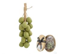 Grape Soap on a Rope, Grape Cluster Soap, Handcrafted Grapes Soap, Natural Cold Process Soap, Artisan Soaps,Handmade DIY Exquisite Home Decor and Gift Choice for Washing Hands and Fresh Air Women Men