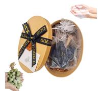Grape Soap on a Rope, Grape Cluster Soap, Handmade Grapes Shaped Soaps, Natural Cold Process Artisan Soaps, for Washing Hands and Fresh Air Men Women (black,20pcs Gift box)