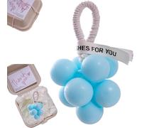 Grape Soap on a Rope, Grape Soap with Box, Decorative Soaps Bars & Gift Choice for Decoration, Handwashing, Fresh Air (Blue)