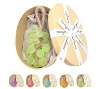 Grape Soap on A Rope, Handcrafted Grape Soap, Decorative Soaps Bars, Cold-Process Soaps for Hand Washing, Lasting Fragrance for Hand Wash, Bath, Fresh Air (Green (Jasmine Scent))