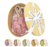 Grape Soap on A Rope, Handcrafted Grape Soap, Decorative Soaps Bars, Cold-Process Soaps for Hand Washing, Lasting Fragrance for Hand Wash, Bath, Fresh Air (Pink (Papaya Scent))