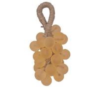 Grape Soap On a Rope, Handmade Crystal Grape Cluster Shaped Soap for Washing Hands and Fresh, Natural Cold Process Artisan Soaps, Exquisite Decorative Gift for Bath & Kitchen