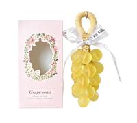 Grape Soap on a Rope, Handmade Grape Cluster Shaped Hand Soap, Aromatic Decorative Bath For Washing Hand Hom Bar Fruit Soaps