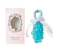 Grape Soap on a Rope, Handmade Grape Cluster Shaped Hand Soap, Aromatic Decorative Fruit Soaps Bar for Washing Hand Bath Home,Practical Gift for Home Decor Enthusiasts and Travel Use
