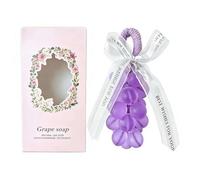 Grape Soap on a Rope, Handmade Grape Cluster Shaped Hand Soap, Aromatic Decorative Fruit Soaps Bar for Washing Hand Bath Home,Practical Gift for Home Decor Enthusiasts and Travel Use